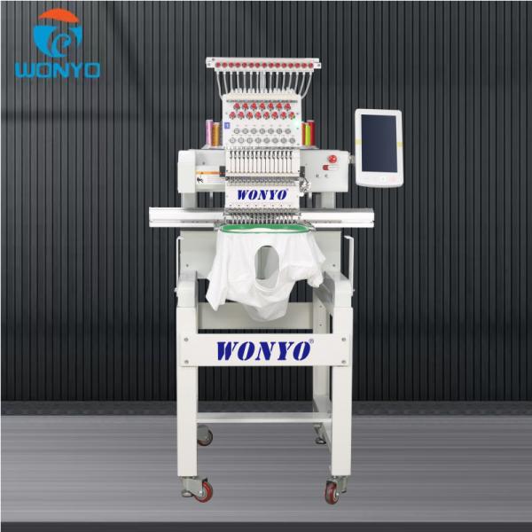 Yuemei a Single Head Embroidery Machine That Can Embroidery Hats and T Shirts