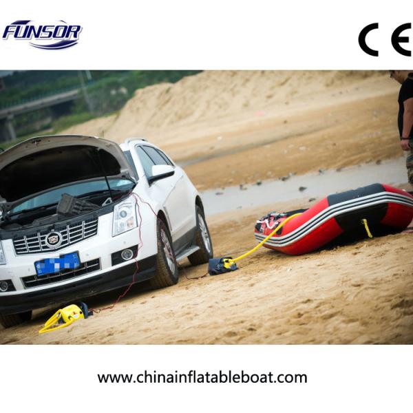 12V DC Liquid Crystal Inflatable Boat Accessories Marine Electric Pump For Fishing Boat