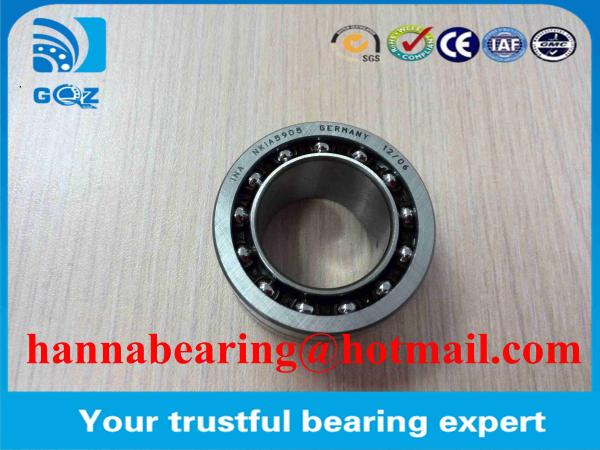 NKIA5904 Combined Needle Roller Bearing , Angular Contact Ball Bearing 20x37x23mm