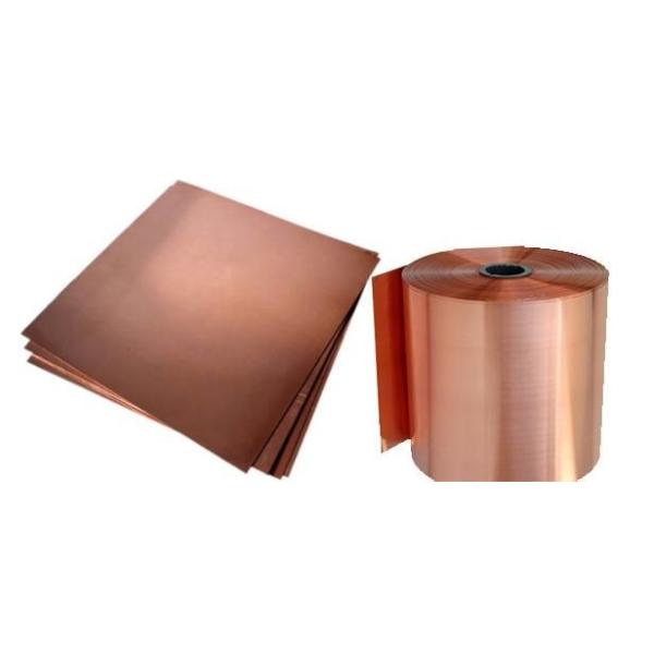 Bulk Supply 2mm Red Copper Sheet/Plate  Cold Rolled Pure Copper Sheet with Custom Size