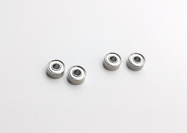 AC/DC Fans Motors Miniature Ball Bearing , ZZ Seal High Speed Ball Bearing