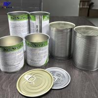 Cannes en fer pour aliments pour animaux de compagnie sans BPA et ouvertes facilement