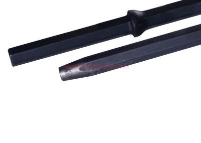 Tungsten Carbide Rock Drill Rods Forging Rod Connected With Button Bits