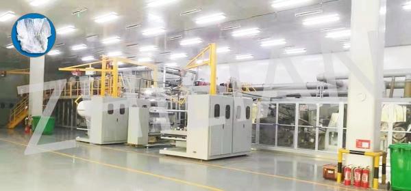 Pulp Core Feminine Menstrual Diaper Pants Making Machine 350pcs / min