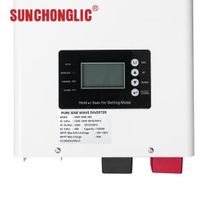 Invertisseur solaire hybride flexible 5 kW Opération de sécurité intelligente