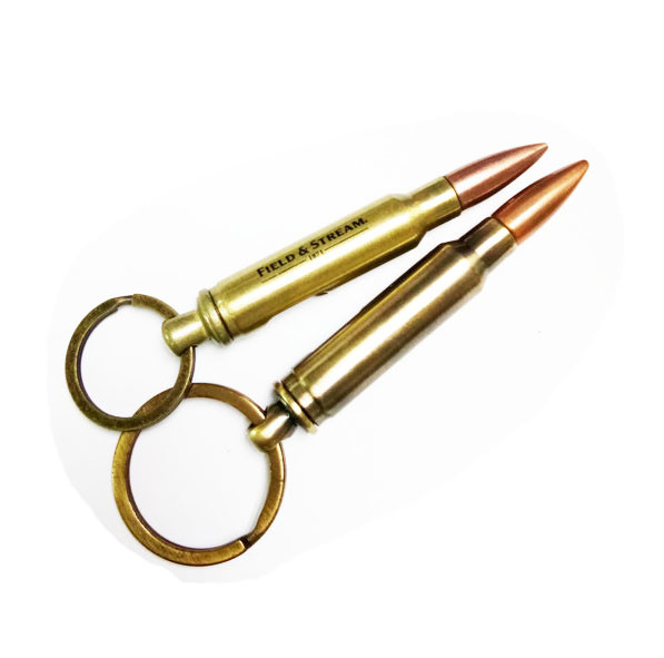 Cool innovative men gift box, die casting zinc alloy affordable gift, copper plating bullet bottle opener key ring