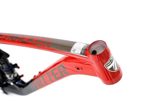 17 19 Full Suspension Alloy Bicycle Frame With DNM Rear Shox