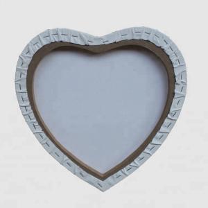 Heart Shape Stretched Canvas 30x30cm Cotton Blank for Painting