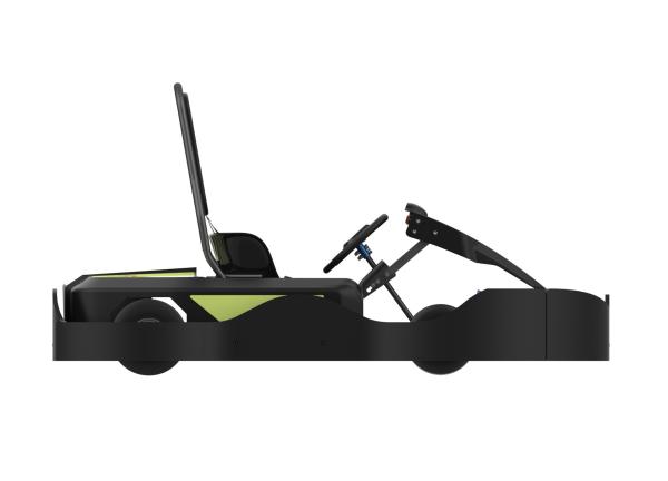 Alloy Steel Frame 36V Electric Fast Go Kart 32km/h For Adults