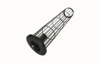 El filtro oval redondo enjaula el silicio de los accesorios del colector de polvo que cubre la pulgada de diámetro 4