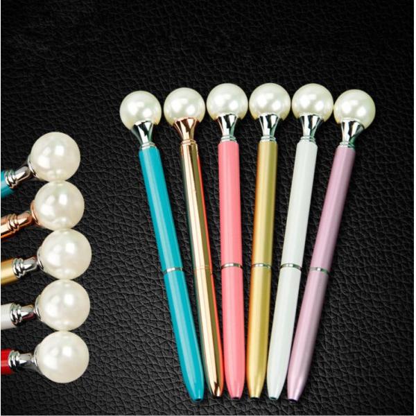 Creative color big drill ball pen high grade diamond pen student gift metal ballpoint pen