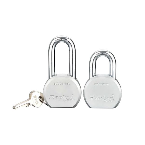 Rarlux 65mm-L Superior Alloy Steel security padlock New Round Type Steel hardened Padlock Factory Candado securite padlock