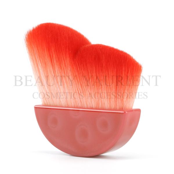 Half Moon Shaped 2tone Blush Powder Brush Mini Makeup Brush High End