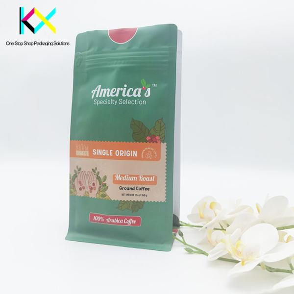 EU Bolsa De Cafe 250 Gram Coffee Bags Compostable Coffee Pouches Customized