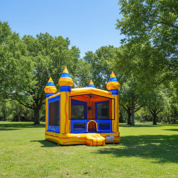 Cartoon Inflatable Bounce House Princess Inflatable Kids Jumping Castle Bouncer Children's Outdoor Inflatable Bouncer House