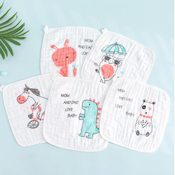 Устойчивое 100% хлопчатобумажное муслиновое покрытие для детей