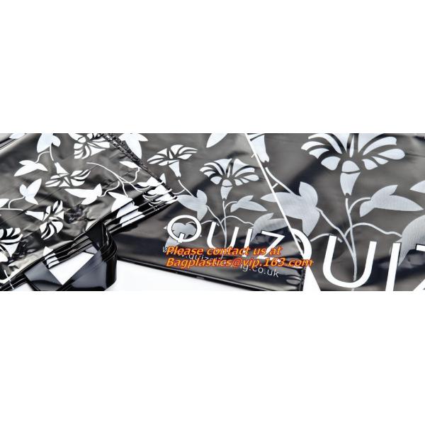 Wholesale reusable biodegradable luxury die d u cut handle cart non woven gift shopping bags with logo bagplastics bagea