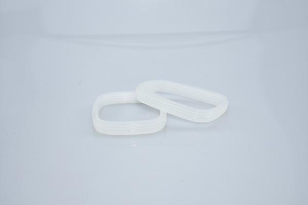 Peças de borracha de vedação médica resistentes a produtos químicos e ao calor, fáceis de limpar
