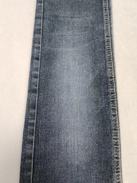 9oz Bleu Gris 75% Coton de haute qualité, Tissu Denim en fil de Bambou Vertical, avec une largeur totale de 180cm JSD3021B Pour Jeans