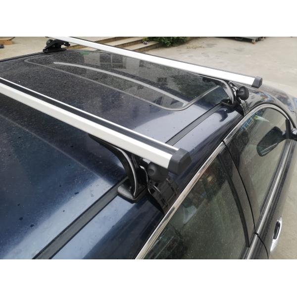 Universal Aluminum Alloy Roof Rack Luggage Rack Roof Bar Cross Bar With Three Hooks For Sedan Cars