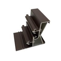 6063 T5 Brown Powder Coated Aluminium Extrusions