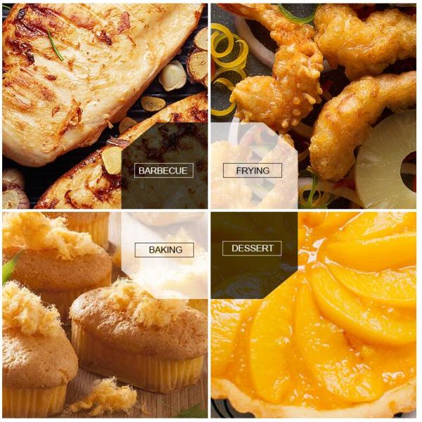 Здоровый варя Фрьер 1200В воздуха 2 литров, белый Фрьер воздуха для домочадца