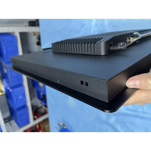 Monitor industrial del soporte del panel de 10,4 pulgadas, acero inoxidable de la PC industrial del panel de 300 liendres