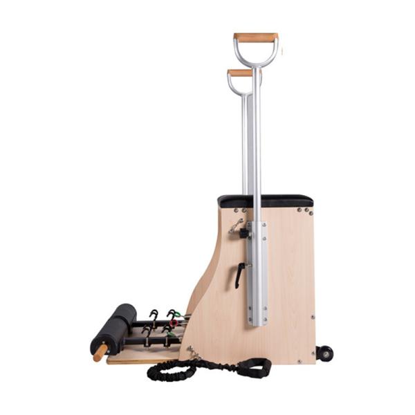 Gericon Best quality pilates reformer wooden combo chair with wooden base