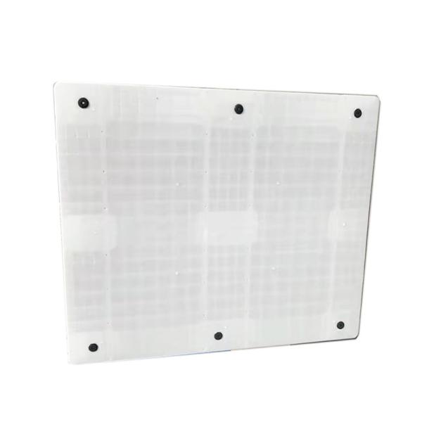 Euro Standard Virgin HDPE White Plastic Pallets 1000*1000 1100*1100