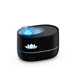 350 ml DC 5V Humidificateur de flamme de feu Blanc Noir Avec chronométrage