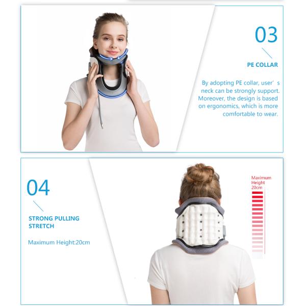 Wholesale Medical Inflatable Cervical Traction Neck Support Brace Collar Cervical Collar
