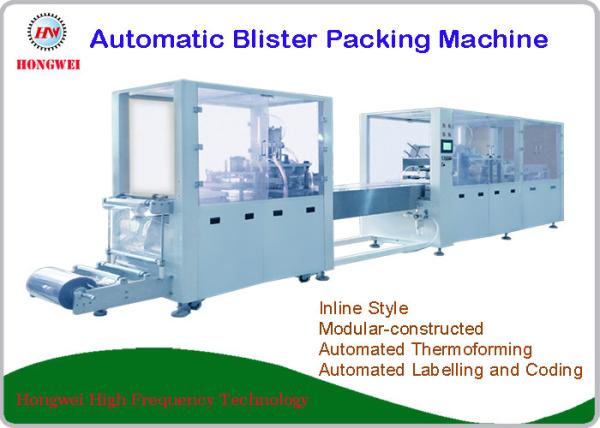 Toothbrush Automatic Blister Packing Machine New Condition Servo Motor Driven