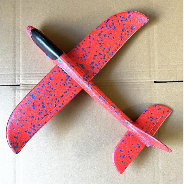 48cm Large Epp Foam Hand Thrown Airplane Toy Unisex Double Hole Whirlpool Model Glider