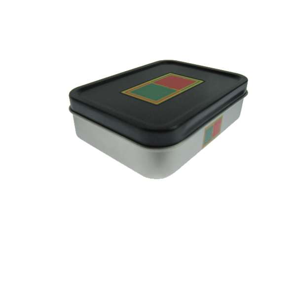 Forma retangular personalizada da caixa da lata do metal da forma da cópia para o empacotamento do CD de DVD