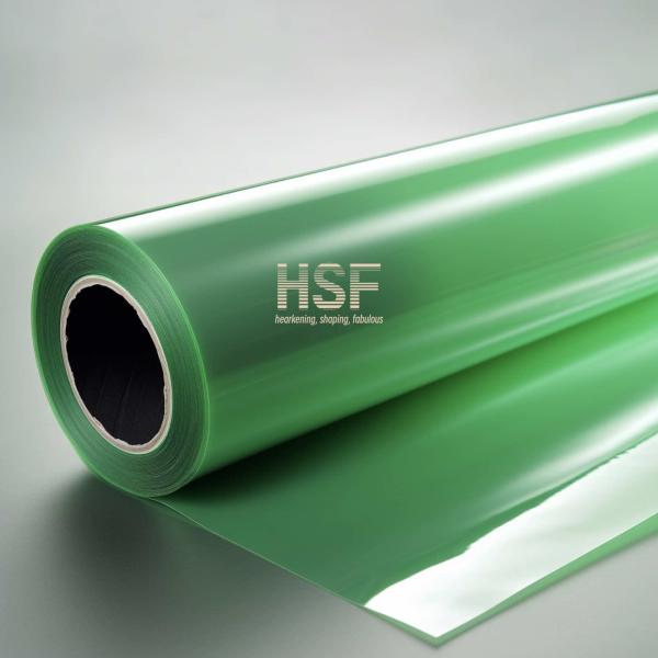 HSF Opaque Green MOPP Silicone Release Film Polypropylene Film