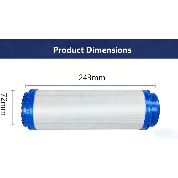 Granular Activated Carbon Water Purifier Accessories UDF Filter Cartridge