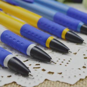 Factory hot selling and high quality plastic rubber square shape hotel pen