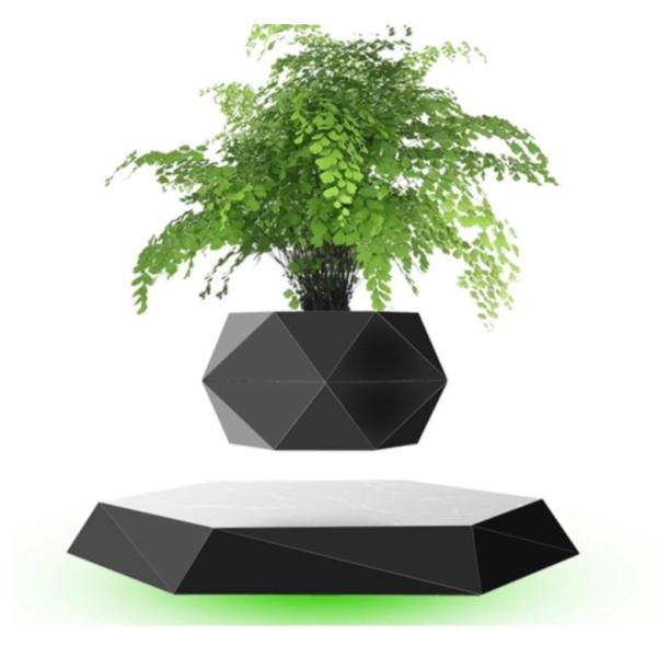 new hotsale magnetic levitation floating bottom air bonsai plant tree flowerpot