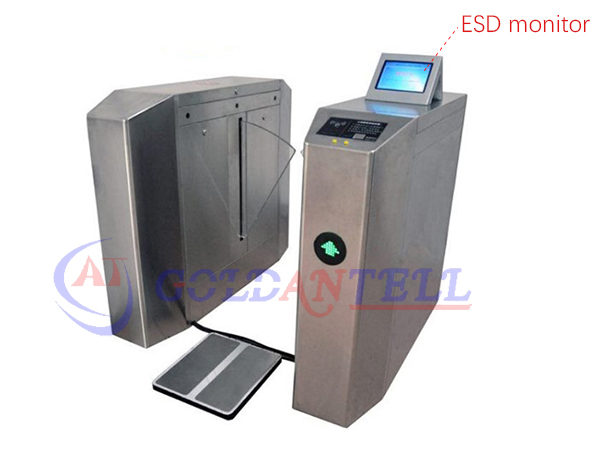 Facial Recognition ESD Gate Suitable for Electrostatic Discharge Prevention in Electronics Manufacturing Environments