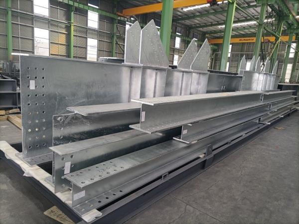 Industrial Boiler Support Steel Structure Fabrication Weather Resistant