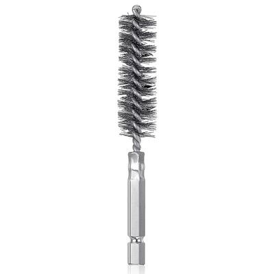 Tube Twisted Stainless Steel Wire Brushes For Cleaning Pipe Holes