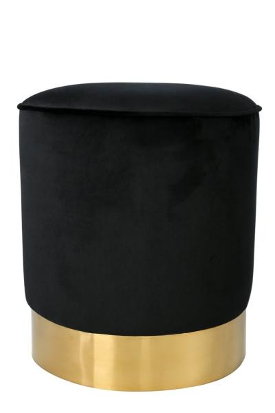 French furniture ottoman of oak wood frames and velvet fabric , wholesale