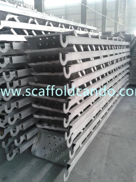 Good performance galvanized 450*2000*1800*2691MM stair case 9 steps ladder for Ringlock scaffolding system for sale