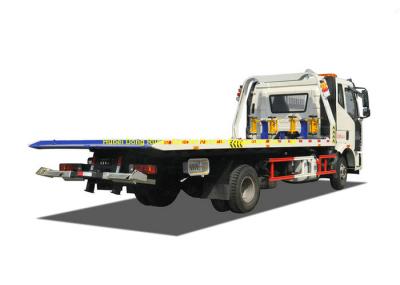 FAW 8 Ton Road Flatbed Recovery Truck Wrecker For Car SUV Vehicle Transporter