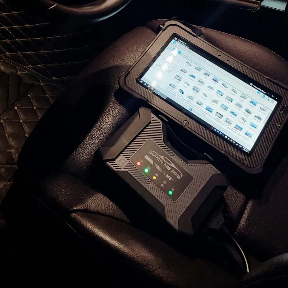 Ноутбук CFC2+Super MB Pro M6+ Диагностический инструмент Полный пакет для Benz Диагностический инструмент Поддержка для BMW Aicoder и E-SYS