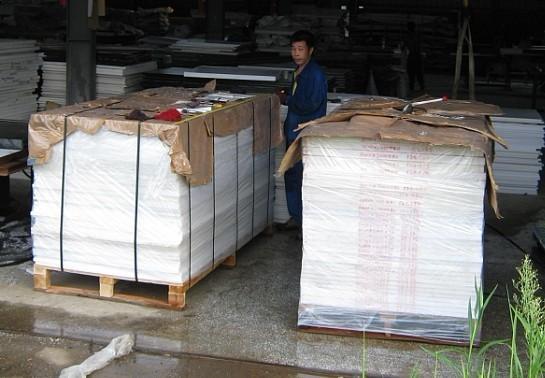 White Delrin Plastic Sheet For Gears / Colored Plastic Panels 1.45g/Cm³ Density