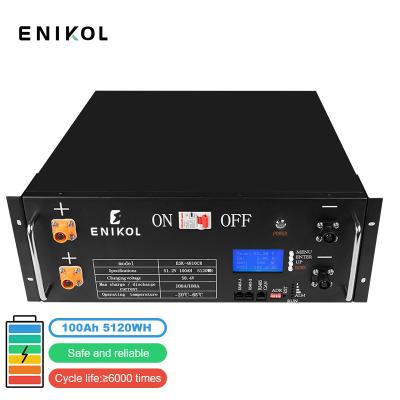 24V 48V 100ah 200ah Bateria LiFePo4 empilhável