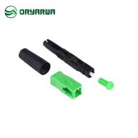 Conjunto rápido rápido do SC APC 50mm do conector da fibra ótica de FTTH com encaixado