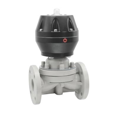 Lightweight Weir Diaphragm Control Valve Anticorrosive Pneumatic Power