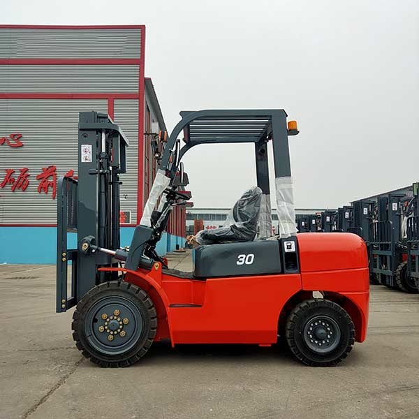3500kgs Diesel Counterbalance Chinese Xichai Diesel Engine Forklift Used In Warehouse